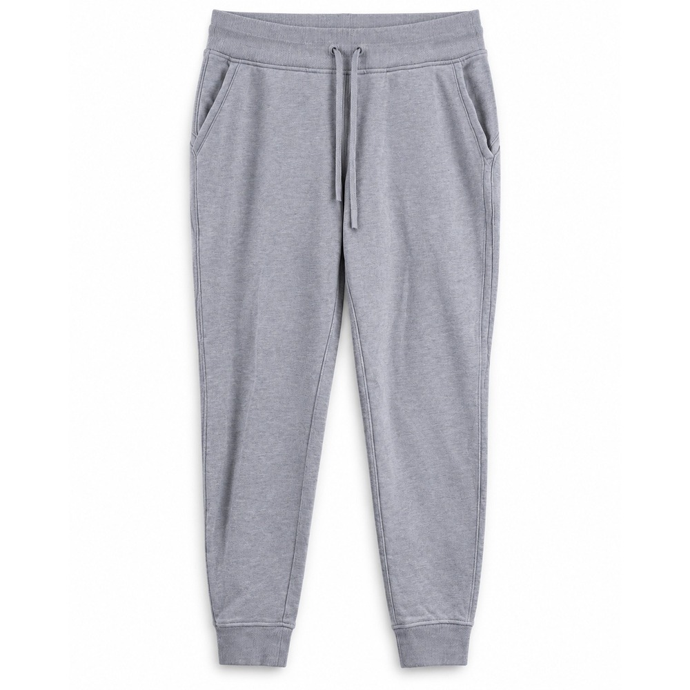 Lululemon Scuba High Rise Jogger Grey Heathered French Terry Sweatpants Size 10